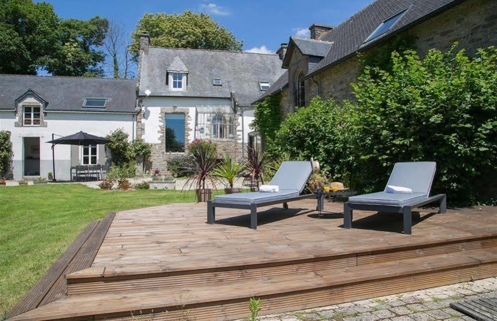 Bed and Breakfast Les Dames de Nage Grand-Champ Exterior foto