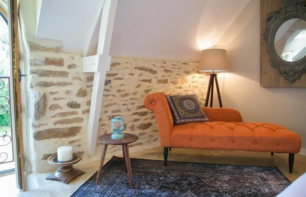 Bed and Breakfast Les Dames de Nage Grand-Champ Exterior foto