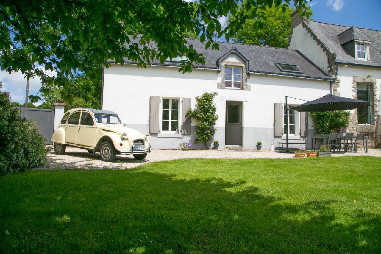 Bed and Breakfast Les Dames de Nage Grand-Champ Exterior foto