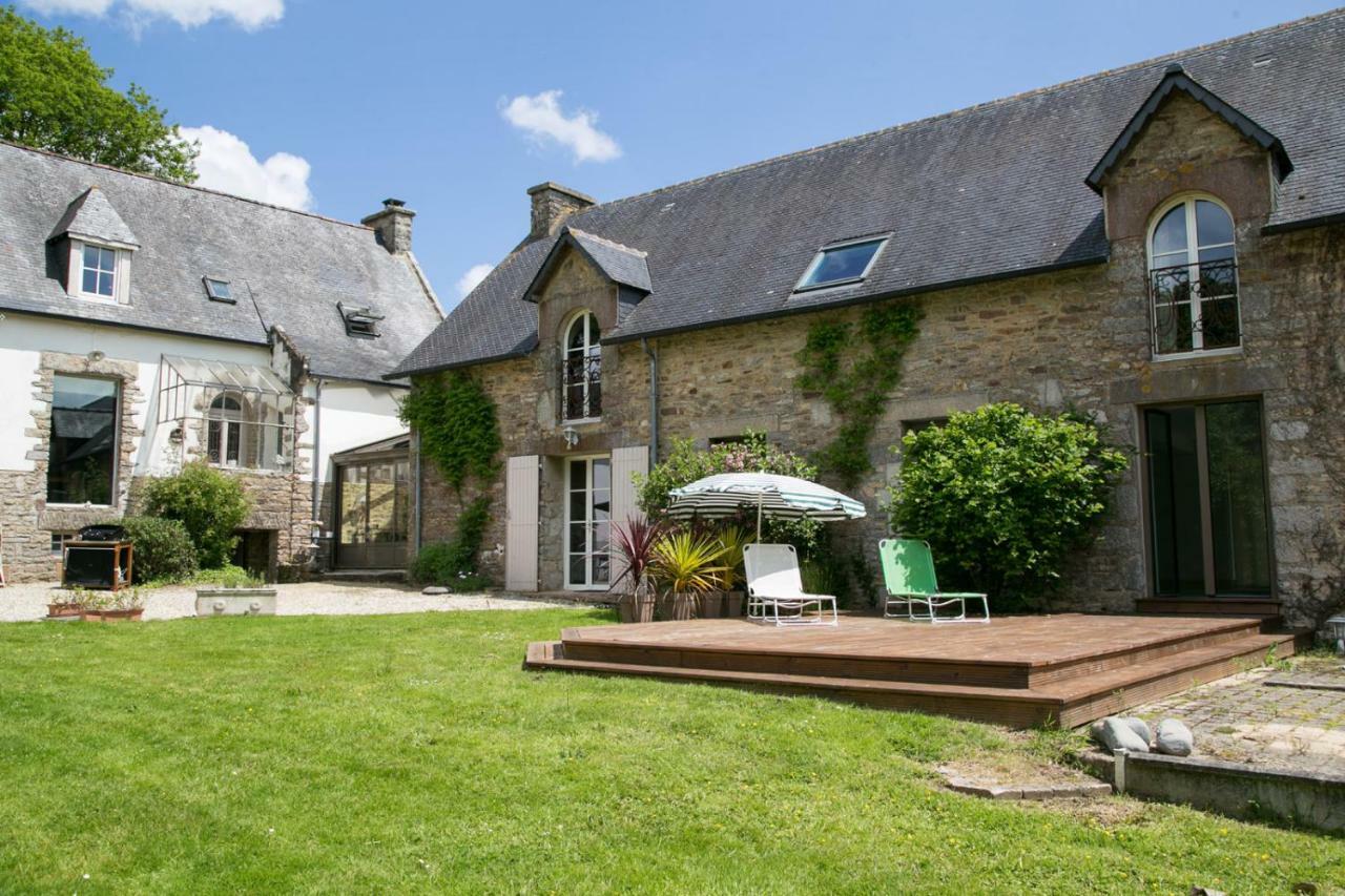 Bed and Breakfast Les Dames de Nage Grand-Champ Exterior foto