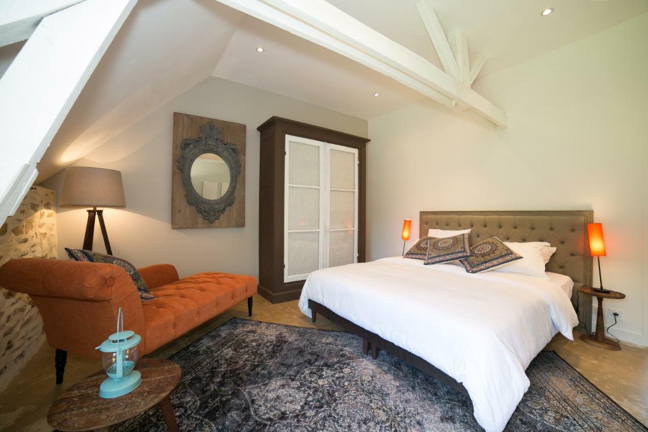 Bed and Breakfast Les Dames de Nage Grand-Champ Exterior foto
