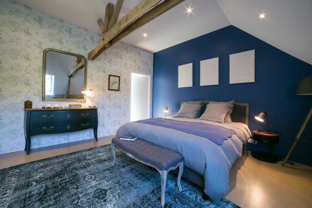 Bed and Breakfast Les Dames de Nage Grand-Champ Exterior foto